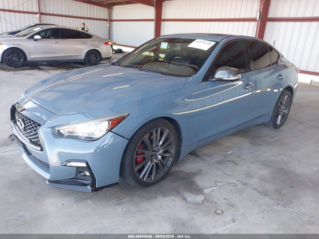 46055548 :رقم المزاد ، JN1FV7DP5MM850476 vin ، 2021 Infiniti Q50 Red Sport 400 مزاد بيع