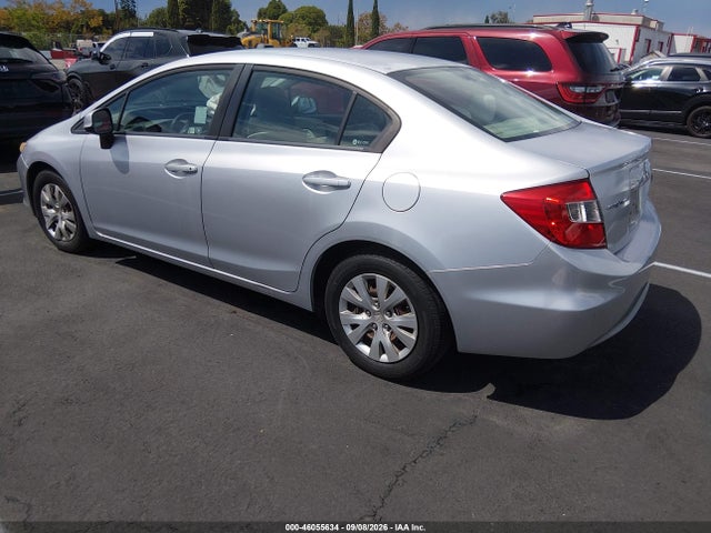 Aukcja sprzedaży 2012 Honda Civic Lx, vin: 2HGFB2F5XCH600903, numer aukcji: 46055634