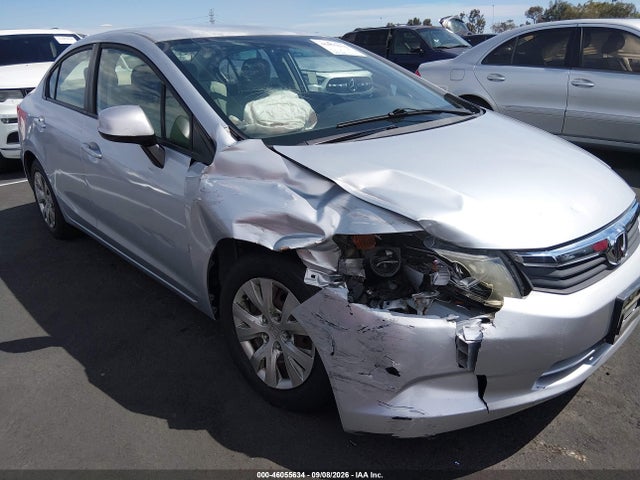 Aukcja sprzedaży 2012 Honda Civic Lx, vin: 2HGFB2F5XCH600903, numer aukcji: 46055634