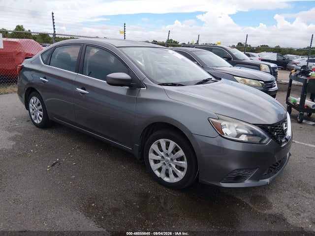 2016 Nissan Sentra S მანქანა იყიდება აუქციონზე, vin: 3N1AB7AP3GY253822, აუქციონის ნომერი: 46055640