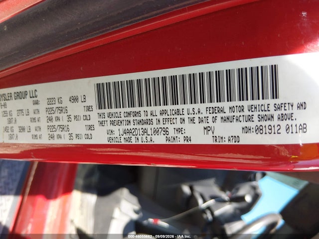 Продаж на аукціоні авто 2010 Jeep Wrangler Sport, vin: 1J4AA2D13AL100796, номер лоту: 46055662