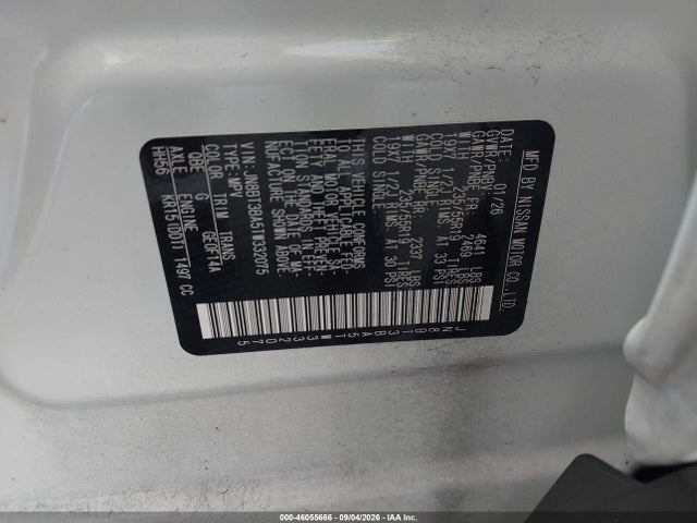 Продажа на аукционе авто 2026 Nissan Rogue Dark Armor, vin: JN8BT3BA5TW332075, номер лота: 46055666