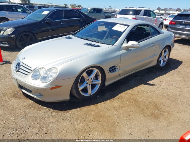 Aukcja sprzedaży 2003 Mercedes-benz Sl 500, vin: WDBSK75F63F008502, numer aukcji: 46055675
