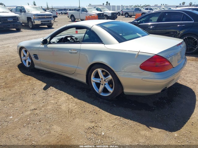 Aukcja sprzedaży 2003 Mercedes-benz Sl 500, vin: WDBSK75F63F008502, numer aukcji: 46055675