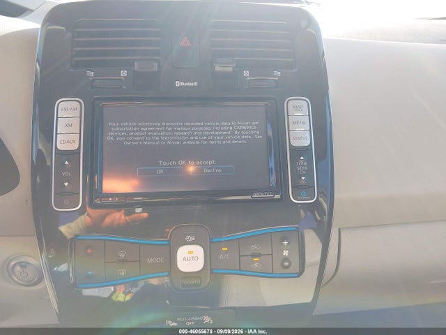 Aukcja sprzedaży 2012 Nissan Leaf Sl, vin: JN1AZ0CP7CT015233, numer aukcji: 46055678