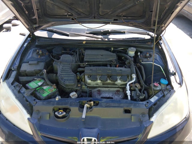 46055687 :رقم المزاد ، 2HGES165X5H605348 vin ، 2005 Honda Civic Lx مزاد بيع