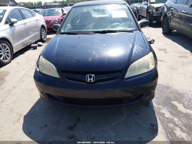 46055687 :رقم المزاد ، 2HGES165X5H605348 vin ، 2005 Honda Civic Lx مزاد بيع