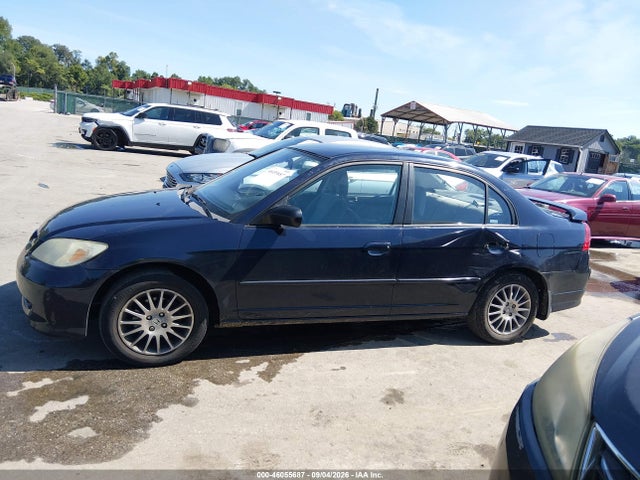 46055687 :رقم المزاد ، 2HGES165X5H605348 vin ، 2005 Honda Civic Lx مزاد بيع