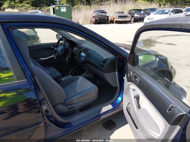 46055687 :رقم المزاد ، 2HGES165X5H605348 vin ، 2005 Honda Civic Lx مزاد بيع
