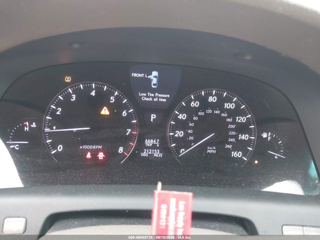 Aukcja sprzedaży 2007 Lexus Ls 460, vin: JTHBL46F575038029, numer aukcji: 46055729
