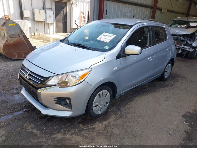 46055744 :رقم المزاد ، ML32AUHJ9MH009090 vin ، 2021 Mitsubishi Mirage Carbonite Edition/es/le مزاد بيع