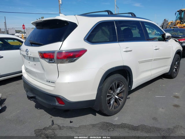 Toyota Highlander Xle V6 2016 5TDJKRFH4GS343112 Image 4