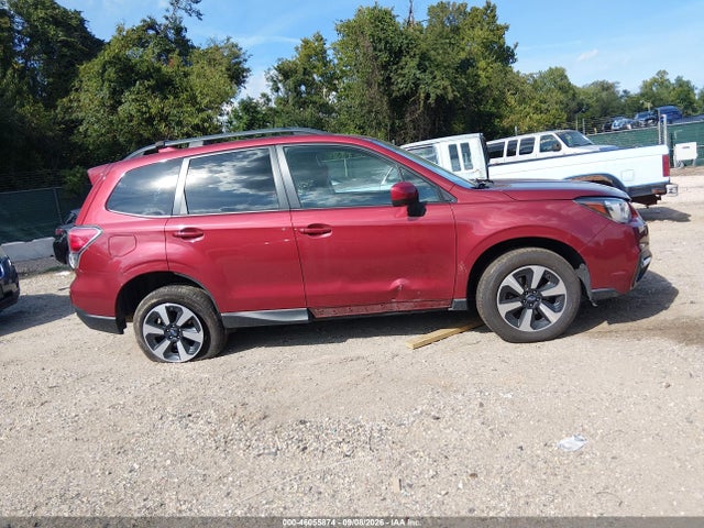 46055874 :رقم المزاد ، JF2SJAEC4JH589475 vin ، 2018 Subaru Forester 2.5i Premium مزاد بيع