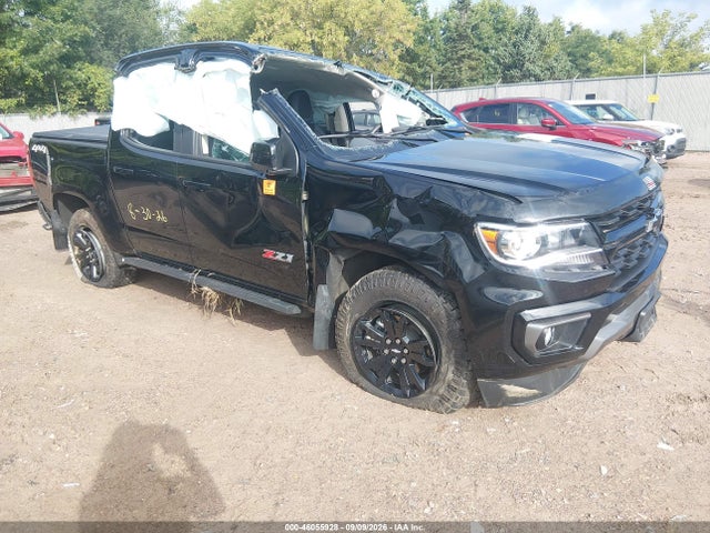 Aukcja sprzedaży 2022 Chevrolet Colorado 4wd  Short Box Z71, vin: 1GCGTDENXN1260022, numer aukcji: 46055928