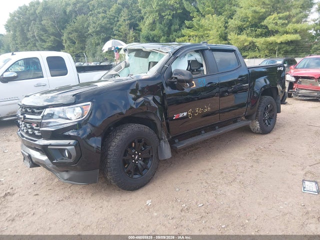 Aukcja sprzedaży 2022 Chevrolet Colorado 4wd  Short Box Z71, vin: 1GCGTDENXN1260022, numer aukcji: 46055928