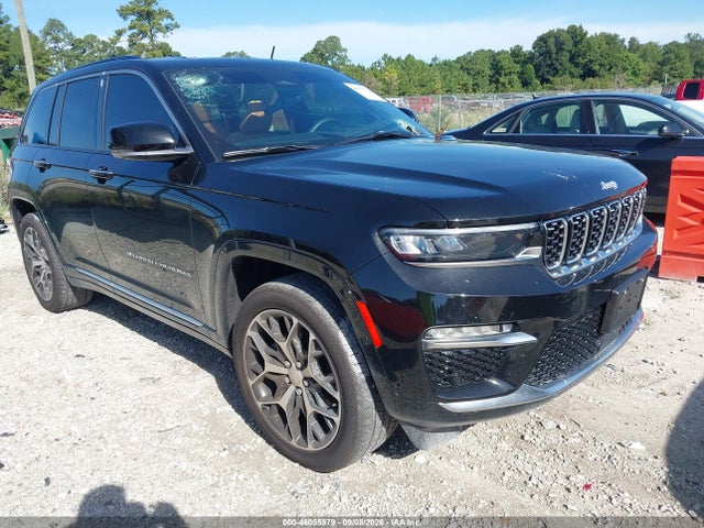 46055979 :رقم المزاد ، 1C4RJHEG8S8637554 vin ، 2025 Jeep Grand Cherokee Summit Reserve 4x4 مزاد بيع