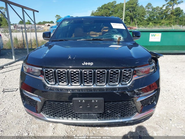 46055979 :رقم المزاد ، 1C4RJHEG8S8637554 vin ، 2025 Jeep Grand Cherokee Summit Reserve 4x4 مزاد بيع
