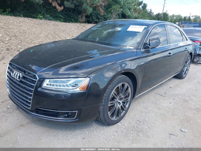46055991 :رقم المزاد ، WAU32AFD2FN017740 vin ، 2015 Audi A8 L 4.0t مزاد بيع