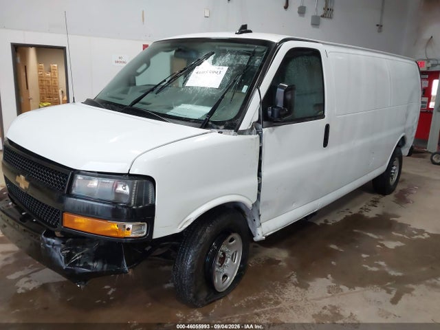 46055993 :رقم المزاد ، 1GCWGBFP5P1175337 vin ، 2023 Chevrolet Express Cargo Rwd 2500 Extended Wheelbase Wt مزاد بيع