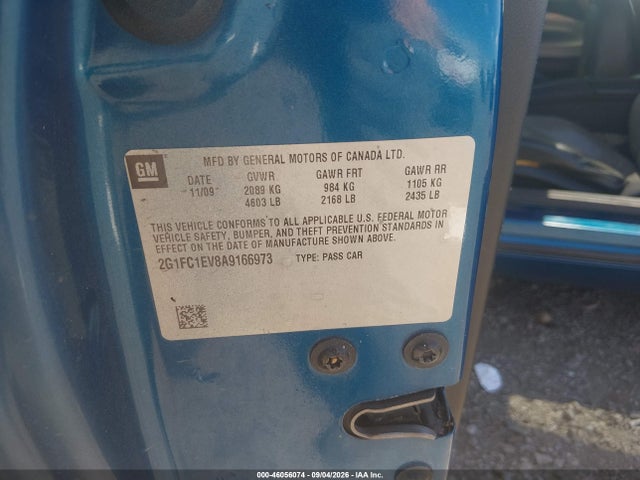Продаж на аукціоні авто 2010 Chevrolet Camaro 2lt, vin: 2G1FC1EV8A9166973, номер лоту: 46056074