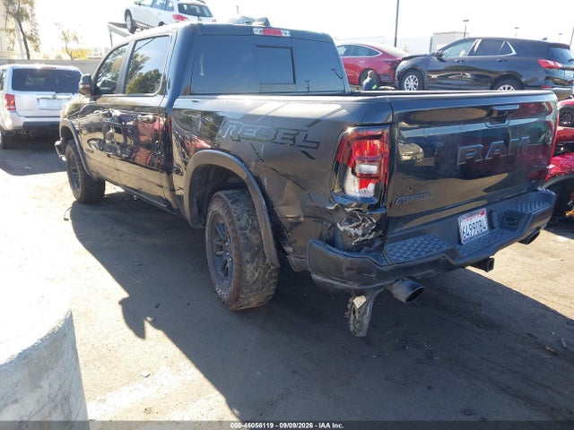 46056119 :رقم المزاد ، 1C6SRFLP6SN598425 vin ، 2025 Ram 1500 Rebel  4x4 5'7 Box مزاد بيع