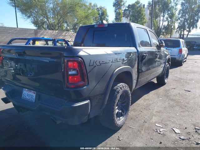 46056119 :رقم المزاد ، 1C6SRFLP6SN598425 vin ، 2025 Ram 1500 Rebel  4x4 5'7 Box مزاد بيع