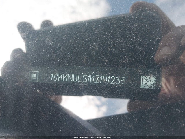 Auction sale of the 2019 Gmc Acadia Slt-1, vin: 1GKKNULS1KZ191235, lot number: 46056224