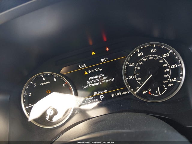 46056237 :رقم المزاد ، JA4J4VA89SZ033372 vin ، 2025 Mitsubishi Outlander Se 2.5 S-awc/trail Edition S-awc مزاد بيع