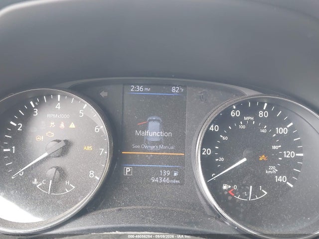 46056284 :رقم المزاد ، KNMAT2MV9JP617614 vin ، 2018 Nissan Rogue Sv مزاد بيع