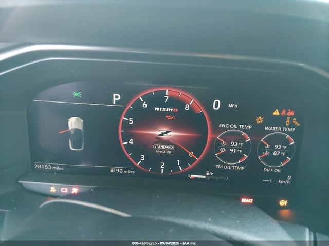 Aukcja sprzedaży 2024 Nissan Z Nismo Auto, vin: JN1BZ4CH5RM364432, numer aukcji: 46056285