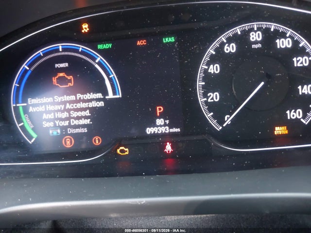 2021 Honda Insight Ex მანქანა იყიდება აუქციონზე, vin: 19XZE4F56ME000567, აუქციონის ნომერი: 46056301