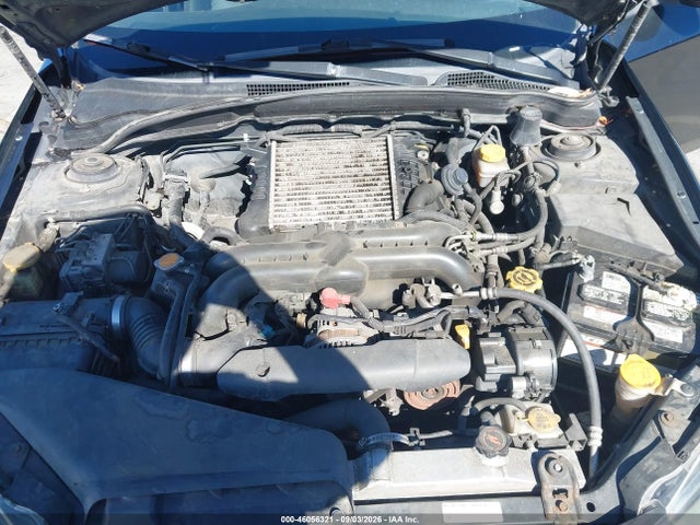 2009 Subaru Impreza Wrx მანქანა იყიდება აუქციონზე, vin: JF1GH76639G805917, აუქციონის ნომერი: 46056321