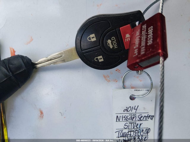 Продаж на аукціоні авто 2014 Nissan Sentra Fe+ S/fe+ Sv/s/sl/sr/sv, vin: 3N1AB7AP3EY218386, номер лоту: 46056323