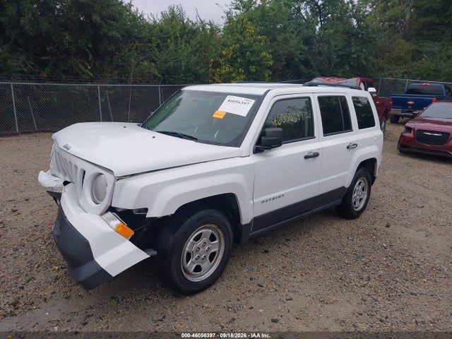 Продажа на аукционе авто 2014 Jeep Patriot Sport, vin: 1C4NJPBA5ED881389, номер лота: 46056397