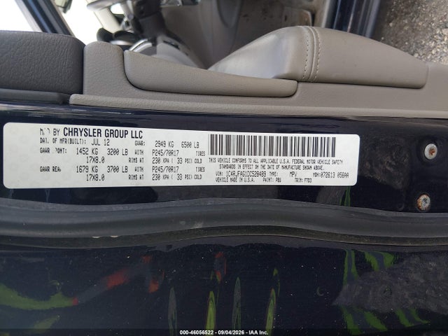 46056522 :رقم المزاد ، 1C4RJFAG1DC528489 vin ، 2013 Jeep Grand Cherokee Laredo مزاد بيع