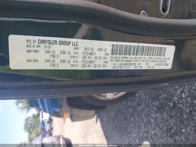 Auction sale of the 2010 Jeep Patriot Limited, vin: 1J4NT4GBXAD581703, lot number: 46056537