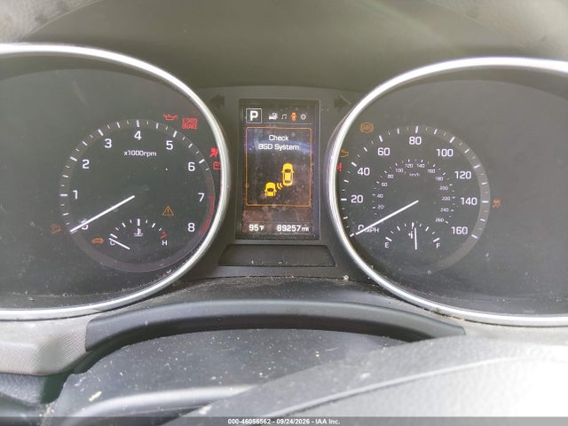 2017 Hyundai Santa Fe Sport 2.4l მანქანა იყიდება აუქციონზე, vin: 5NMZU3LB1HH014513, აუქციონის ნომერი: 46056562