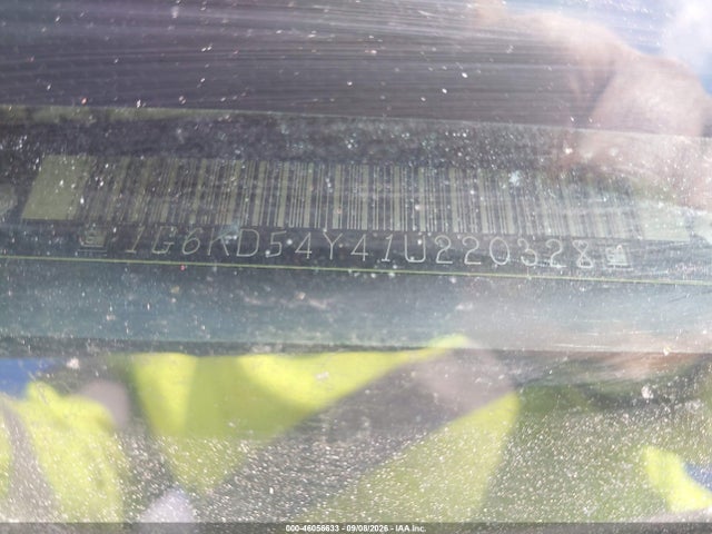 2001 Cadillac Deville Standard W/w20 მანქანა იყიდება აუქციონზე, vin: 1G6KD54Y41U220328, აუქციონის ნომერი: 46056633