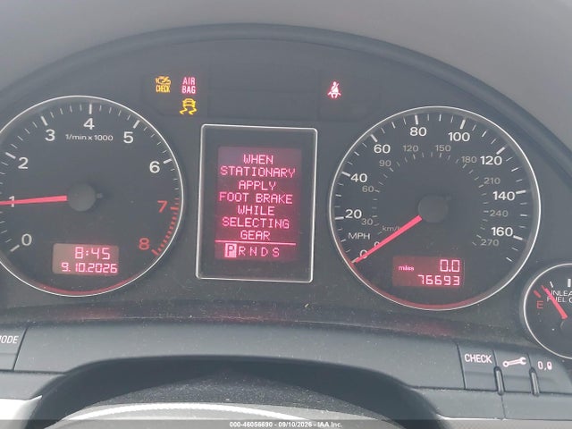 Продажа на аукционе авто 2006 Audi A4 2.0t, vin: WAUAF78E76A203673, номер лота: 46056690