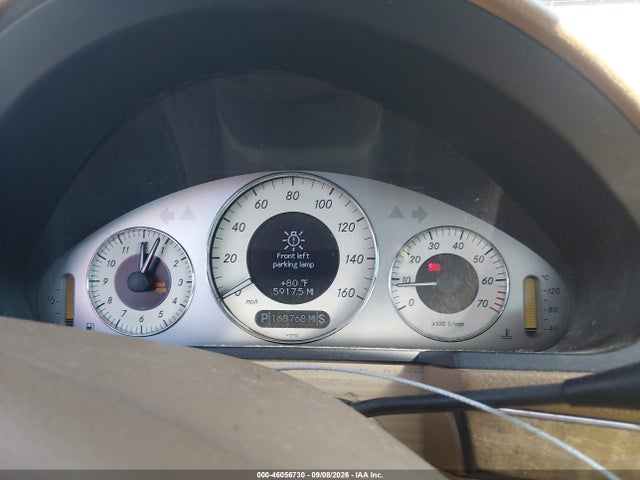 2007 Mercedes-benz E 350 მანქანა იყიდება აუქციონზე, vin: WDBUF56X37B039583, აუქციონის ნომერი: 46056730
