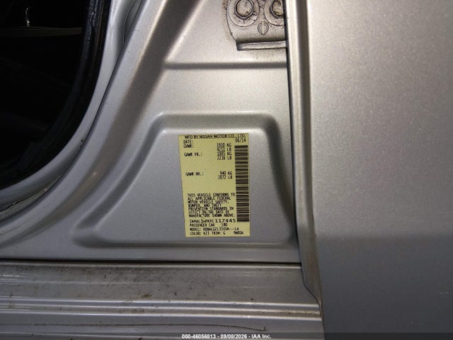 2015 Nissan Altima 2.5 S მანქანა იყიდება აუქციონზე, vin: 1N4AL3APXFC117445, აუქციონის ნომერი: 46056813