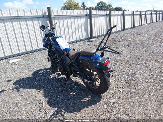 2025 Honda Cmx500 A2 მანქანა იყიდება აუქციონზე, vin: MLHPC561XS5801105, აუქციონის ნომერი: 46056832
