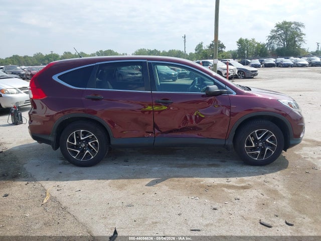 2016 Honda Cr-v Se მანქანა იყიდება აუქციონზე, vin: 5J6RM4H42GL083931, აუქციონის ნომერი: 46056836