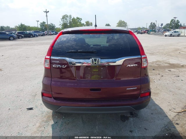 2016 Honda Cr-v Se მანქანა იყიდება აუქციონზე, vin: 5J6RM4H42GL083931, აუქციონის ნომერი: 46056836