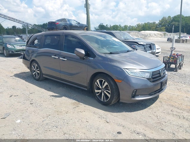 Продажа на аукционе авто 2021 Honda Odyssey Touring, vin: 5FNRL6H89MB032612, номер лота: 46056861