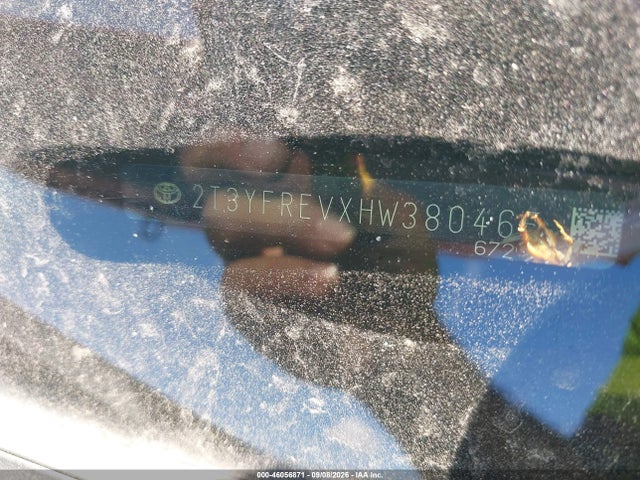 46056871 :رقم المزاد ، 2T3YFREVXHW380465 vin ، 2017 Toyota Rav4 Limited مزاد بيع