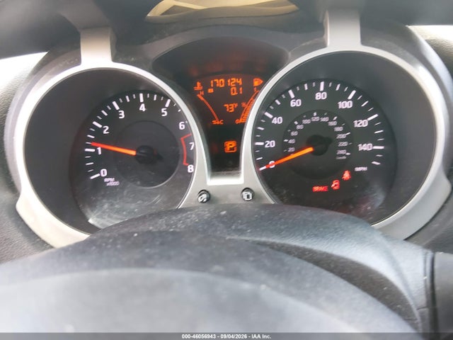 2013 Nissan Juke Sl მანქანა იყიდება აუქციონზე, vin: JN8AF5MR4DT205838, აუქციონის ნომერი: 46056943