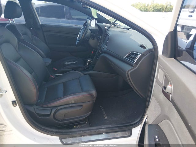 Auction sale of the 2018 Hyundai Elantra Sport, vin: KMHD04LB6JU533112, lot number: 46057031