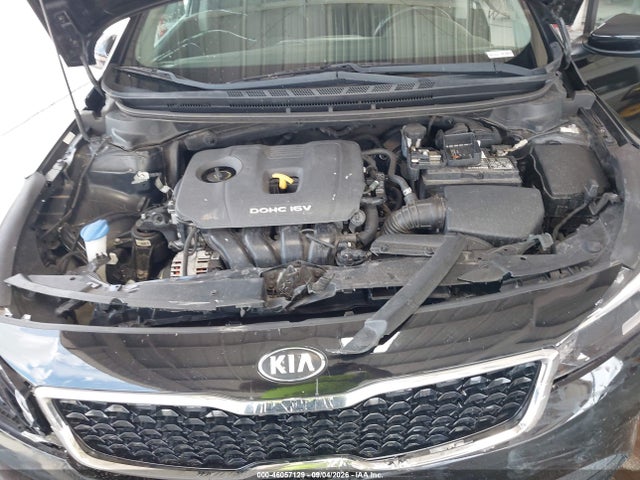 2018 Kia Forte S მანქანა იყიდება აუქციონზე, vin: 3KPFL4A77JE186763, აუქციონის ნომერი: 46057129