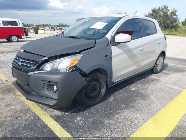 46057176 :رقم المزاد ، ML32AUHJ4MH011443 vin ، 2021 Mitsubishi Mirage Carbonite Edition/es/le مزاد بيع